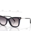 Blue Block Soft Cat Eye Opticals Clip-on-Sonnenbrille