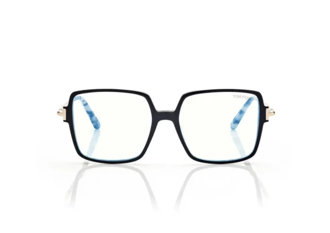 Blue Block Square Opticals