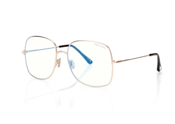 Blue Block Square Opticals