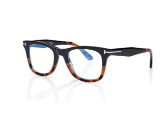 Blue Block Square Opticals mit aufsteckbarer Sonnenbrille