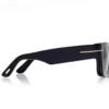 Blue Block Square Opticals mit aufsteckbarer Sonnenbrille