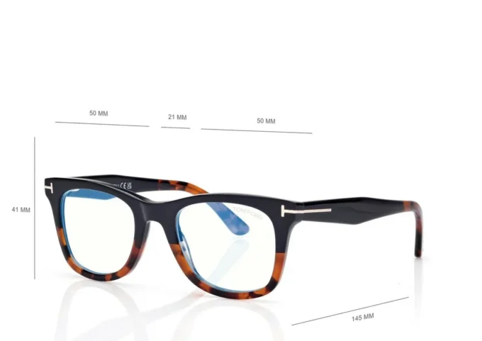 Blue Block Square Opticals mit aufsteckbarer Sonnenbrille Blue Block Square Opticals mit aufsteckbarer Sonnenbrille
