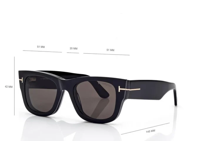 Blue Block Square Opticals mit aufsteckbarer Sonnenbrille