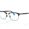 Blue Block Square Shape Opticals