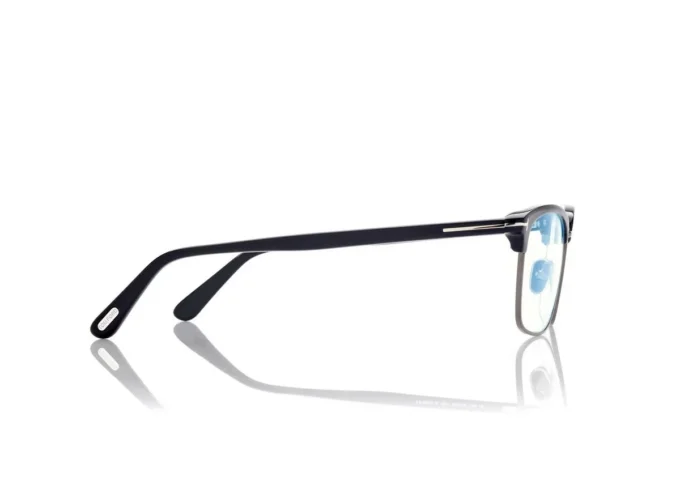 Blue Block Square Shape Opticals