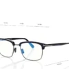 Blue Block Square Shape Opticals