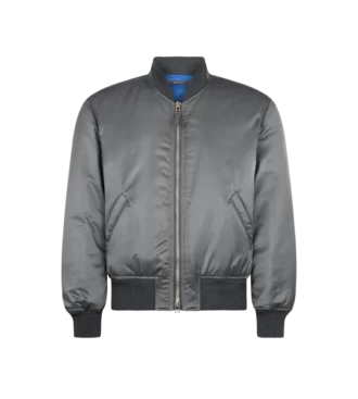 Bomberjacke aus Seidensatin