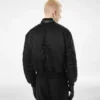 Bomberjacke aus Seidensatin Bomberjacke aus Seidensatin