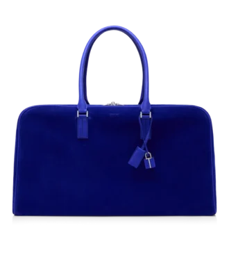 Bowlingtasche aus Wildleder