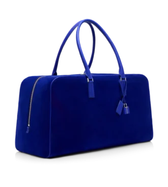 Bowlingtasche aus Wildleder