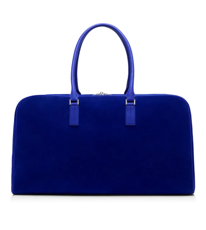 Bowlingtasche aus Wildleder Bowlingtasche aus Wildleder