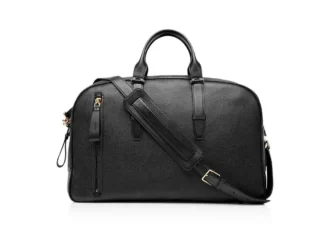 Buckley Bowlingtasche aus genarbtem Leder