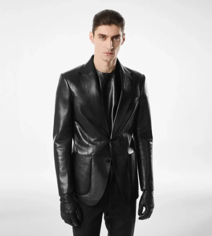 Butterweicher Lederblazer Butterweicher Lederblazer