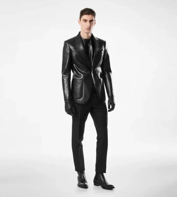 Butterweicher Lederblazer Butterweicher Lederblazer