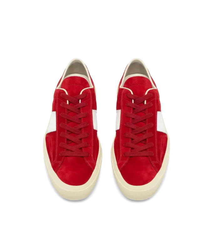 Cambridge-Sneaker aus Wildleder und bedrucktem Alligatorleder Cambridge-Sneaker aus Wildleder und bedrucktem Alligatorleder