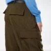 Cargohose aus Wolle, Kaschmir und Seide Cargohose aus Wolle, Kaschmir und Seide