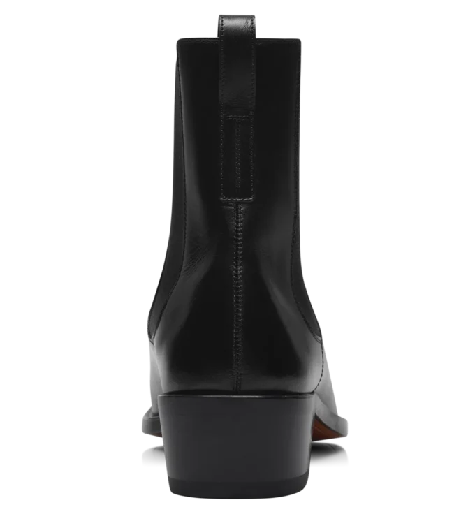Chelsea-Stiefel aus poliertem Leder Chelsea-Stiefel aus poliertem Leder