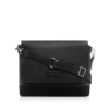 Chic Sport Flap Messenger aus Leder und Wildleder