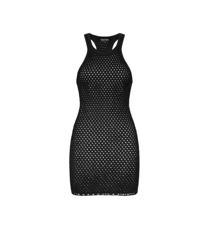 Cocktail-Minikleid mit Racerback