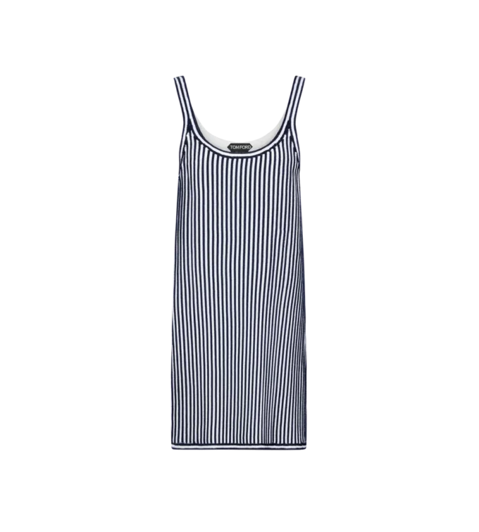Cocktailkleid aus Seide mit Paillettenstickerei und Tanktop-Schnitt Cocktailkleid aus Seide mit Paillettenstickerei und Tanktop-Schnitt