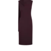 Cocktailkleid mit Cut-outs und Schal-Detail Cocktailkleid mit Cut-outs und Schal-Detail