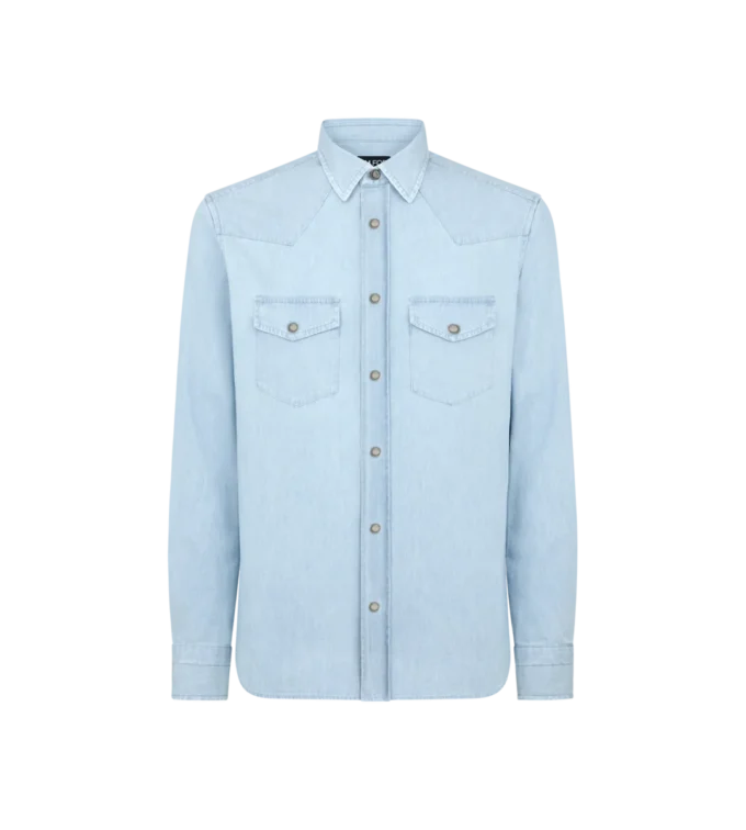 Denim-Westernhemd