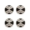 Diamant-Onyx-Ohrstecker