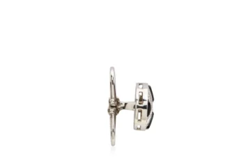 Diamant-Onyx-Ohrstecker
