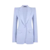 Doppelseitige, leichte Wolljacke mit Einreiher