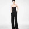 Doppelter Georgette-Stretch-Camisole-Jumpsuit