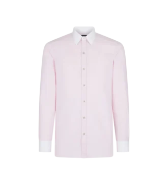 Dreidimensional strukturiertes Slim-Fit-Hemd