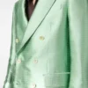 Duchesse-Jacke mit Polka-Dot-Jacquardmuster