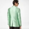 Duchesse-Jacke mit Polka-Dot-Jacquardmuster