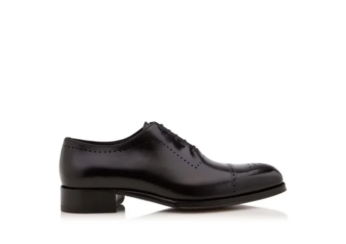 Edgar Brogue Schnürschuh aus poliertem Leder
