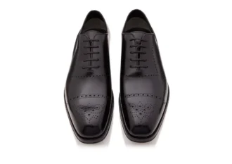 Edgar Brogue Schnürschuh aus poliertem Leder