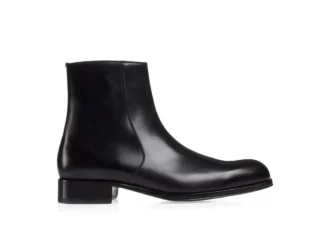 Edgar Zip Boot aus poliertem Leder