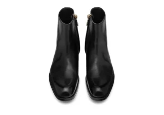 Edgar Zip Boot aus poliertem Leder