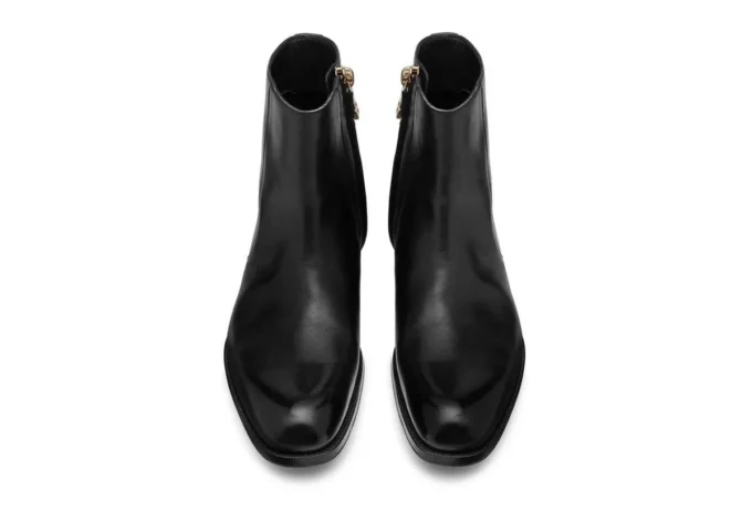 Edgar Zip Boot aus poliertem Leder