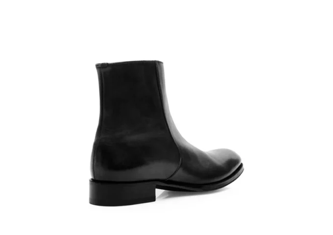 Edgar Zip Boot aus poliertem Leder