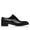 Elkan Cap Toe Schnürschuhe aus glattem Leder