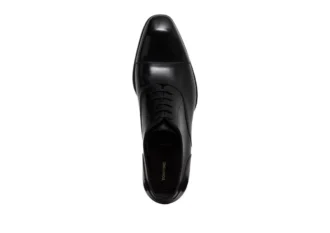 Elkan Cap Toe Schnürschuhe aus glattem Leder