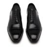 Elkan Cap Toe Schnürschuhe aus glattem Leder