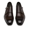 Elkan Monk Strap aus poliertem Leder