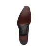 Elkan Monk Strap aus poliertem Leder