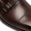 Elkan Monk Strap aus poliertem Leder