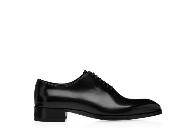 Elkan Schnürschuhe aus poliertem Leder