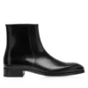 Elkan-Stiefel mit Reißverschluss aus poliertem Leder