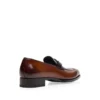 Elkan Twisted Band Loafer aus poliertem Leder