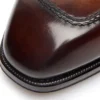 Elkan Twisted Band Loafer aus poliertem Leder