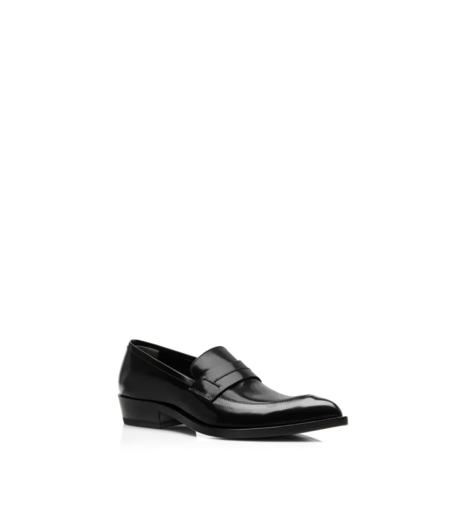 Eva Loafer aus gebürstetem Leder Eva Loafer aus gebürstetem Leder